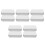 10Pcs Silver Small Tin Boxes Hinged Metal Box Compact Portable Storage 7
