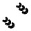 6Pcs Durable Rubber Sleeves for Saxophone Neck Strap Hook Covers Black 6