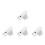 4Pcs White Turntable Needle Replacement for Vinyl Stylus Record Player 5