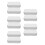 10Pcs Silver Small Tin Boxes Hinged Metal Box Compact Portable Storage 3