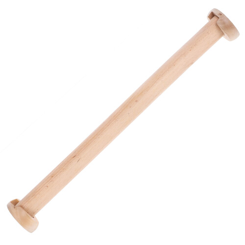 5Pcs Beech Wood Hanging Rod for Closet Multi-Use Clothes Pole