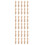 30Pcs Lightweight Solid Wood Staircase Balusters Khaki Finish 7