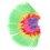 4Pcs Durable Green Fluffy Wig Carnival Performance Party Accessory 2