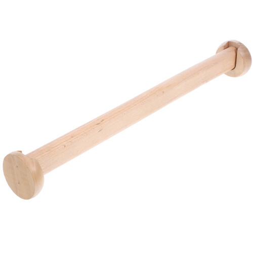 5Pcs Beech Wood Hanging Rod for Closet Multi-Use Clothes Pole 1