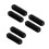 6Pcs Outdoor Extension Cord Box Waterproof Plug Protector Black PP Tpr 5