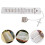 5Pcs Silver Graduation Cap Cross Bookmark for Students and Teachers 11
