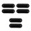 6Pcs Outdoor Extension Cord Box Waterproof Plug Protector Black PP Tpr 4