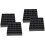 4St Herbruikbare Coin Display Case Van Slijtvast Plastic, Zwart 6