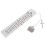 5Pcs Silver Graduation Cap Cross Bookmark for Students and Teachers 1