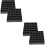 4St Herbruikbare Coin Display Case Van Slijtvast Plastic, Zwart 8