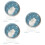 3Pcs Assorted Color Rat Wheel Silent Exercise Toy for Hamsters Gerbils 9