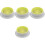 4Pcs Creative Cat Grass Planter ABS Material Soilless Hydroponic Box 5