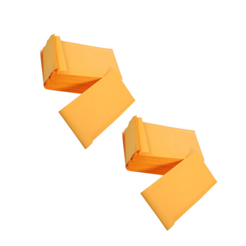 50Pièces Bulles Kraft Autocollantes Robuste 1