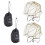 6Pcs Army Net Mesh Protective Cover Breathable Outdoor Cap 1