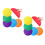 12Pcs Agility Training Carpet Dots for Kids and Athletes 6