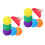 12Pcs Agility Training Carpet Dots for Kids and Athletes 2