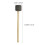 4Pcs Percussion Drum Mallets Wood Handle Foam Tip Beige Drumsticks 2
