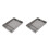 2Pcs Small Plastic Paint Trays Grey Portable Paint Holder for Home Use 10
