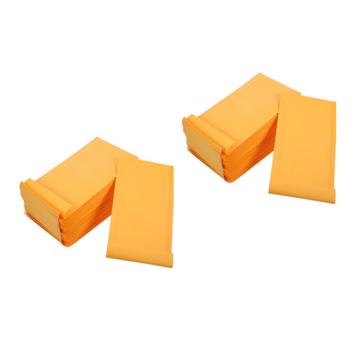 50Pièces Bulles Kraft Autocollantes Robuste 2