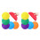 12Pcs Agility Training Carpet Dots for Kids and Athletes 5