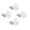 40Pcs Durable White Window Locks Child Proof Sliding Door Lock Set 5
