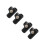 2Sets Durable Black Trekking Pole Lock Fastener for Hiking Accessories 8