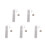 5Pcs Silver Graduation Cap Cross Bookmark for Students and Teachers 7