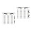 20Pcs Multi PVC Brow Guide Stencil Tools for Easy Eyebrow Drawing 5