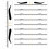 20Pcs Multi PVC Brow Guide Stencil Tools for Easy Eyebrow Drawing 2