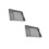 2Pcs Small Plastic Paint Trays Grey Portable Paint Holder for Home Use 7