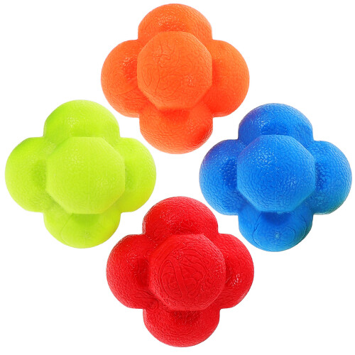 12Pcs Multi Tpe Hexagonal Reaction Balls Hand Eye Coordination Trainer