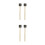 4Pcs Percussion Drum Mallets Wood Handle Foam Tip Beige Drumsticks 11