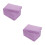 100Pcs Soft Purple Disposable Nail Mat Manicure Table Towels 5
