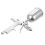 2Sets Silver Car Paint Sprayer Pneumatic Tool 1