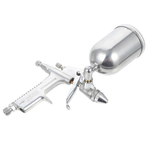 2Sets Silver Car Paint Sprayer Pneumatic Tool
