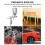 2Sets Silver Car Paint Sprayer Pneumatic Tool 9