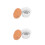 2Pcs Durable White Ceramic Nail Brush Cleaner Dish with Lid 8