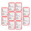 20Pcs Info Stickers for Strollers 2