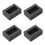 4Pcs Black Graphite Melting Crucibles for Casting 5