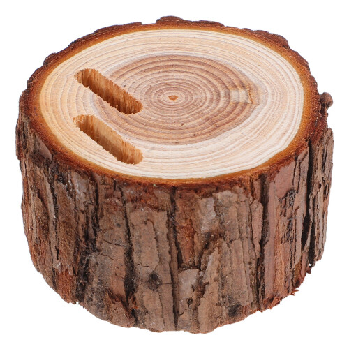 4Pcs Vintage Wooden Wedding Ring Bearer Box Rustic Double Ring Holder 2