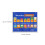 2Sets Multi Kids Weekly Calendar Pocket Chart Educational Wall Hanging 10