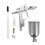 2Sets Silver Car Paint Sprayer Pneumatic Tool 2