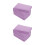 100Pcs Soft Purple Disposable Nail Mat Manicure Table Towels 8