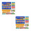 2Sets Multi Kids Weekly Calendar Pocket Chart Educational Wall Hanging 4