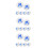 18Pcs Mini White Powder Puff for Makeup and Diaper Changing Use 8