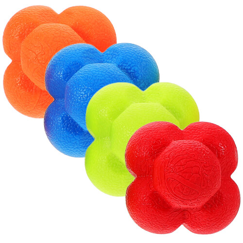 12Pcs Multi Tpe Hexagonal Reaction Balls Hand Eye Coordination Trainer 1