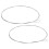 10Pcs Durable Steel Dulcimer Strings Silver Metal Replacement Set 3