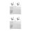 400Pcs Silver Shiny Origami Paper Square Folding Sheets for DIY Crafts 7