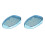 2Pcs Portable Blue Plastic Washboard for Baby Clothes Dormitory Use 7