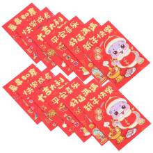 180Pcs Red Envelopes Paper Money Pouches Creative 2025 Year Gift Bags